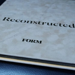 Reconstructed Book